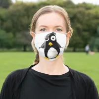 Funny Cartoon Penguin, KOA Adult Cloth Face Mask