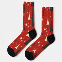 Red Christmas Socks