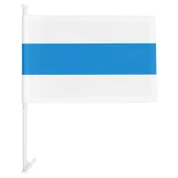 New Russian Anti-War Protest Car Flag White + Blue