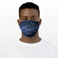 Chemistry Science Teacher Molecules Design Adult Cloth Face Mask