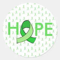 HOPE Lyme Disease Ribbon Sticker
