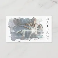 *~*. Reiki QR Massage Therapist Massage Therapy  Business Card