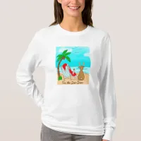 Tis the Sea-Sun Snowbird Christmas T-Shirt