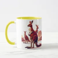 Hop into Your Morning Brew with Our Kangaroo Mug! Mug