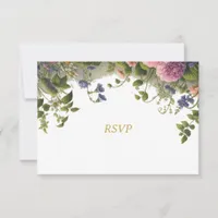 Enchanted Garden Wedding RSVP Card