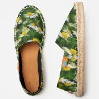 In a Dreamy Field of Chamomile Flowers Espadrilles