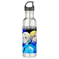 Pleiadian Alien Race and UFO Stainless Steel Water Bottle