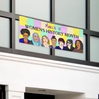 March is Women's History Month  Banner