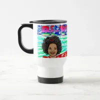 Be-You-Tiful Little African'-American Girl   Travel Mug