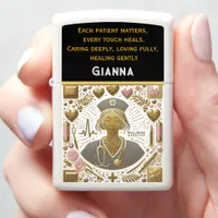 Honoring Nurse Practitioners' Care Zippo Lighter