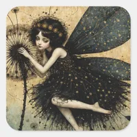 The Dandylion Fairy Square Sticker