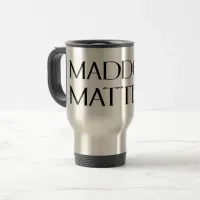 Maddow Matters, Rachel Fan Travel Mug