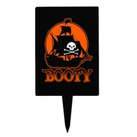 Halloween Pirate Booty Cake Pick