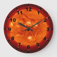 Super Prominence - Sun in Space Large Clock