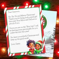 Personalized Letter from Santa Claus for Children