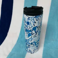 Abstract Beach Inspired THERMAL TUMBLER