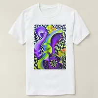 80`s Retro Geometric Pattern T-Shirt