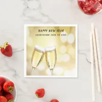 New Year’s Eve & Day Toast Celebration Party Paper Napkins