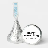 Simple Modern Holiday Minimalist Merry Everything Hershey&#174;'s Kisses&#174;