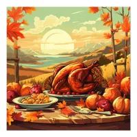 Thanksgiving  photo print