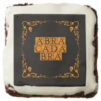 Abracadabra Magic Word Brownie