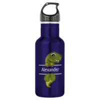 Dinosaur Personalized Cute Kids Stainless Steel Water Bottle