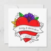 I Love You | Valentine's Day or Annviersary Holiday Card