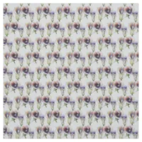 Watercolour Calla Lilies in Gradient Colors Fabric