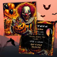 Halloween Party | Scary Clown  Themed