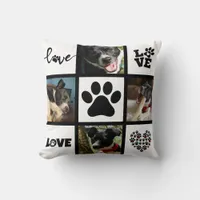 Cute Pet Owner Create Your Own Animal Lover Throw Pillow