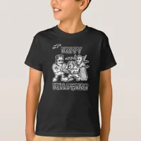 Funny Monsters - Happy Halloween T-Shirt