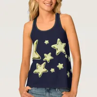 Golden Starburst Tank Top