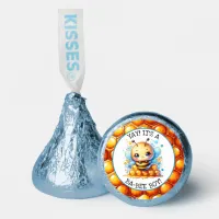 Honey bee themed Boy's Baby Shower Personalized Hershey®'s Kisses®