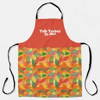 Fall Leaves Thankgiving Apron