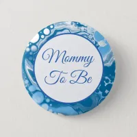 Mommy To Be | Boy's  Baby Shower    Button