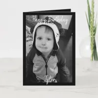 Happy Birthday Photo Card