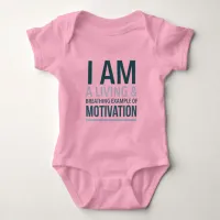 Typography Baby Bodysuit