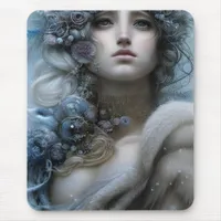 Winter Goddess Mouse Pad