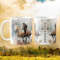  Western Wild Horse Mug