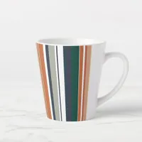 Modern New Season Stripes Latte Mug