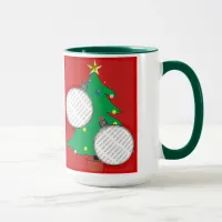 Christmas Tree with Your Photos Mug