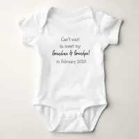 Pregnancy Announcement New Baby Baby Tee