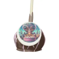 Hope Your Birthday is Out of this World | Alien Cake Pops