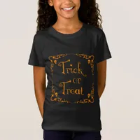 Halloween Pumpkin Orange Trick or Treat T-Shirt