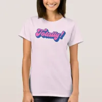 Totally Retro Eighties Slang Saying T-Shirt