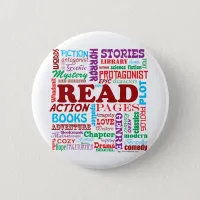 Read all about it! pinback button