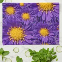 Beautiful Purple Michaelmas Daisies Towel