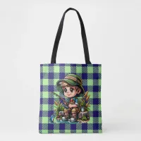 Going Fishing with Dad Tote Bag