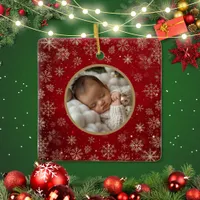 Modern Baby's First Christmas Ornament