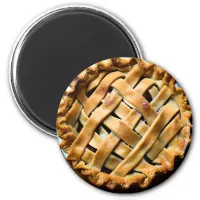 Apple Pie Crust Realistic Magnet